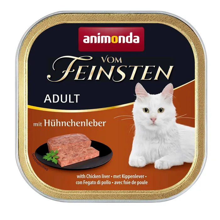 Hlavný obrázok produktu ANIMONDA paštika ADULT - kuřecí játra pro kočky 100g
