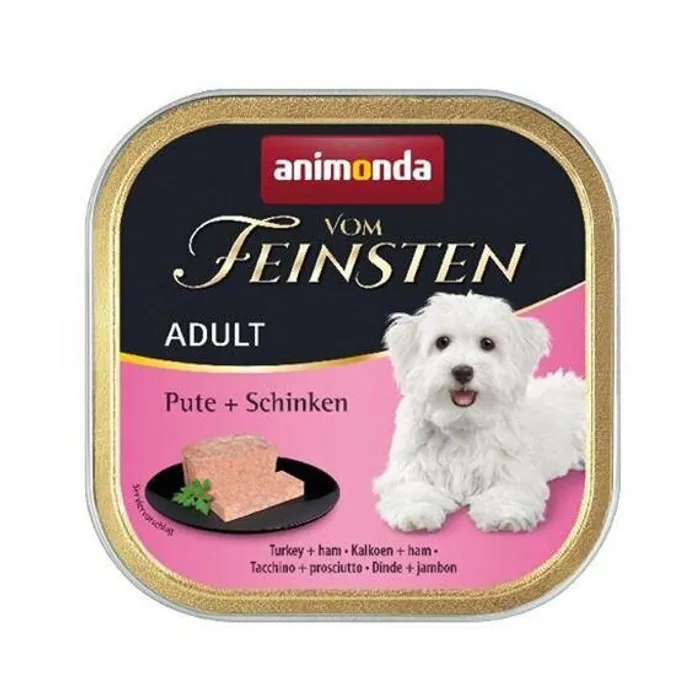 Hlavný obrázok produktu ANIMONDA paštika ADULT (LIGHT LUNCH) - krůta+šunka pro psy 150g