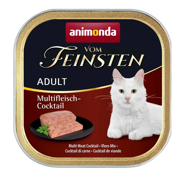 Hlavný obrázok produktu ANIMONDA paštika ADULT - multimasový koktejl pro kočky 100g