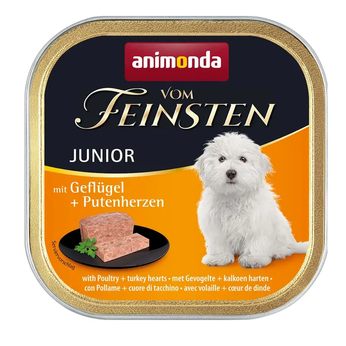 Hlavný obrázok produktu ANIMONDA paštika JUNIOR - drůbeží, krůtí srdce 150g