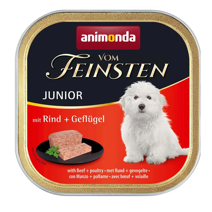 Hlavný obrázok produktu ANIMONDA paštika JUNIOR - hovězí, drůbeží 150g