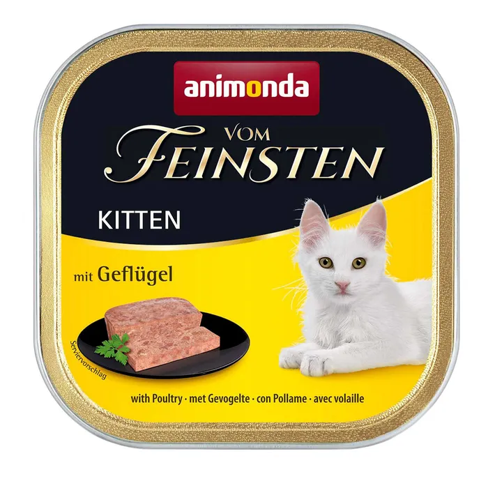 Hlavný obrázok produktu ANIMONDA paštika KITTEN - drůbeží pro koťata 100g