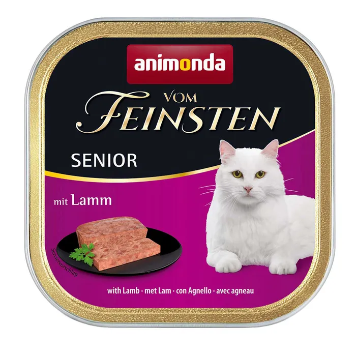 Hlavný obrázok produktu ANIMONDA paštika SENIOR - jehněčí pro starší kočky 100g