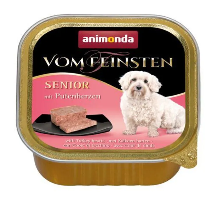 Hlavný obrázok produktu ANIMONDA paštika SENIOR - krůtí srdíčka pro starší psy 150 g