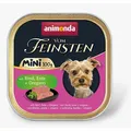 Ďalší obrázok produktu ANIMONDA paštéta Vom Feinsten MINI - hovädzie, kačica, oregano pre psov 100 g