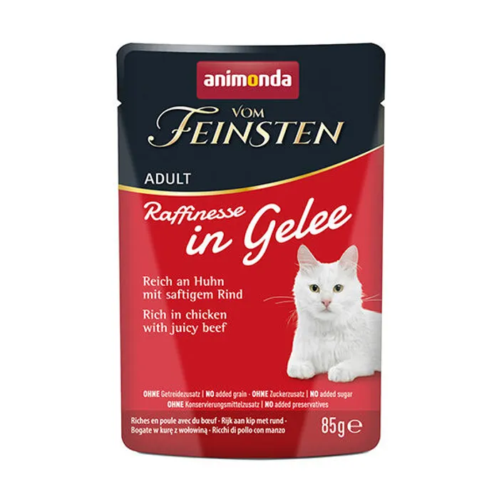 Hlavný obrázok produktu ANIMONDA VF Raffinesse in Jelly - kuře a hovězí, 85 g
