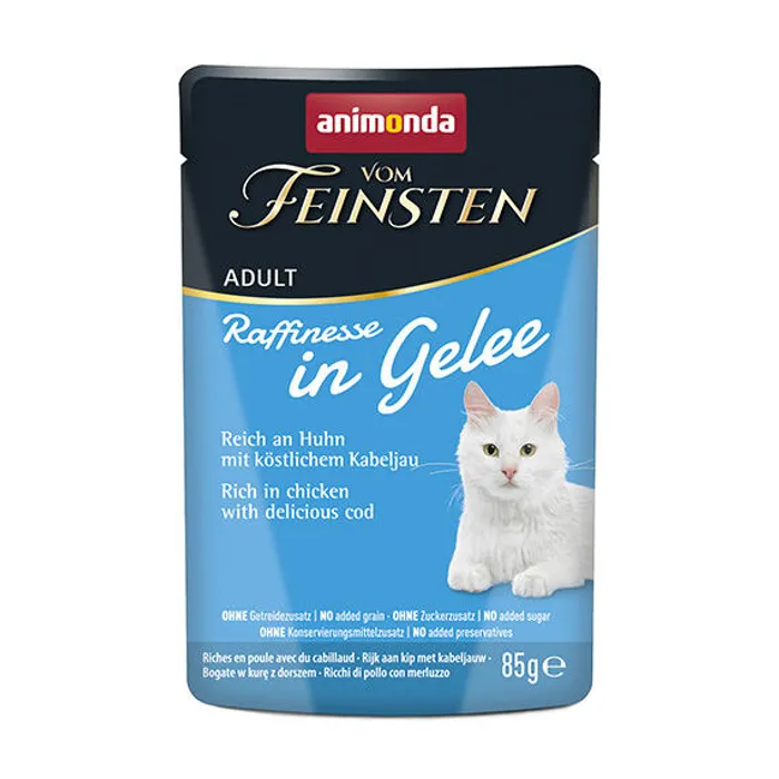 Hlavný obrázok produktu ANIMONDA VF Raffinesse in Jelly - kuře a treska , 85 g
