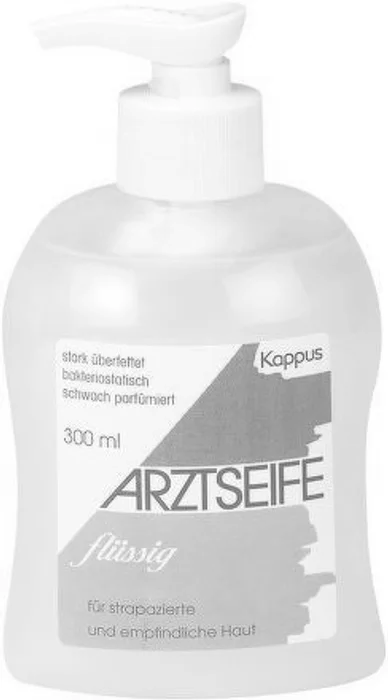 Hlavný obrázok produktu Antibakteriální lékařské tekuté mýdlo Kappus s UREA dávkovač 300 ml