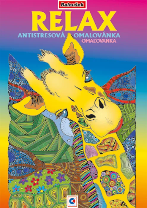 Hlavný obrázok produktu Antistresová omalovánka A4 - Relax