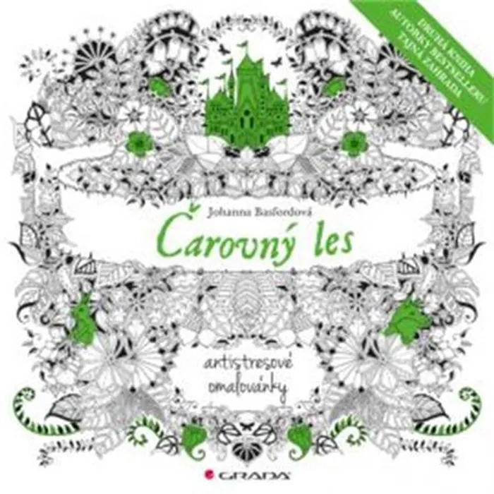 Hlavný obrázok produktu Antistresové omalovánky "Čarovný les", Johanna Basfordová