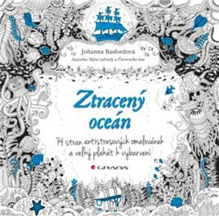 Hlavný obrázok produktu Antistresové omalovánky "Ztracený oceán", Johanna Basfordová