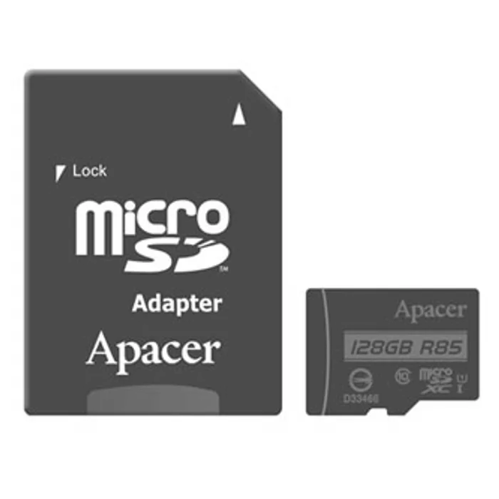 Hlavný obrázok produktu Apacer paměťová karta Secure Digital, 128GB, micro SDXC, AP128GMCSX10U5-R, UHS-I U1 (Clas