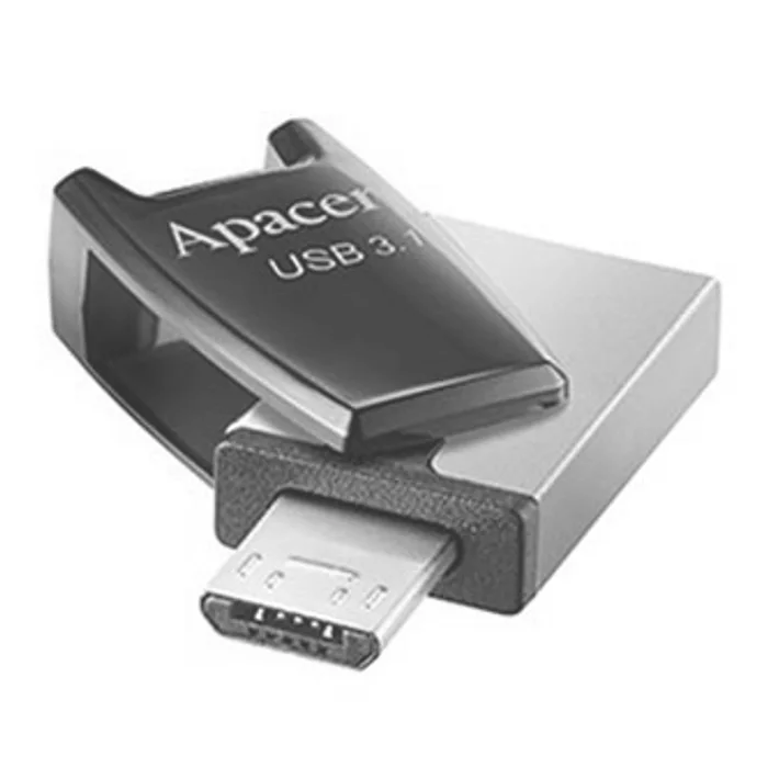 Hlavný obrázok produktu Apacer USB flash disk OTG, USB 3.0 (3.2 Gen 1), 32GB, AH179, modrý, AP32GAH179U-1, USB A