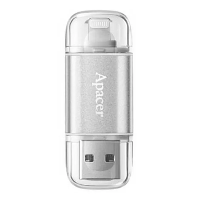 Hlavný obrázok produktu Apacer USB flash disk OTG, USB 3.0 (3.2 Gen 1), 64GB, AH190, růžový, AP64GAH190H-1, USB A