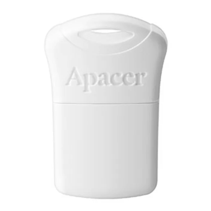 Hlavný obrázok produktu Apacer USB flash disk, USB 2.0, 16GB, AH116, bílý, AP16GAH116W-1, USB A, s krytkou