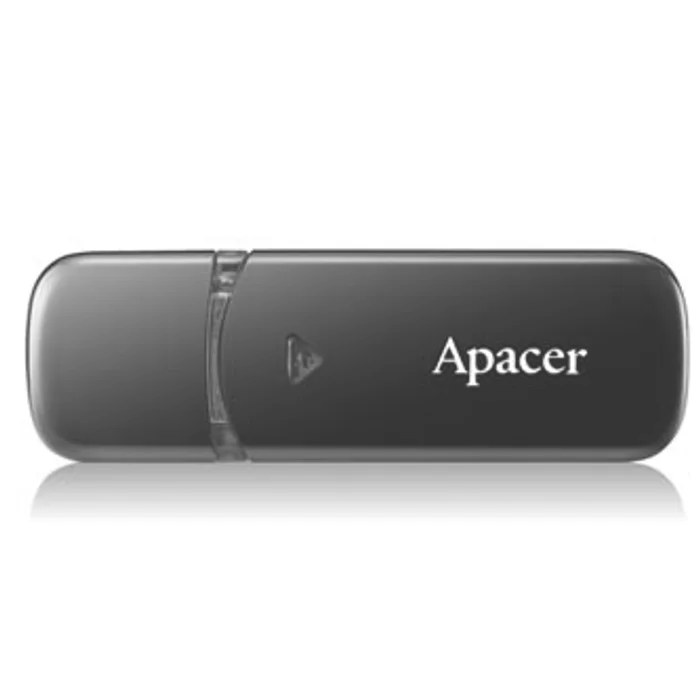 Hlavný obrázok produktu Apacer USB flash disk, USB 2.0, 32GB, AH333, černý, AP32GAH333B-1, USB A, s krytkou
