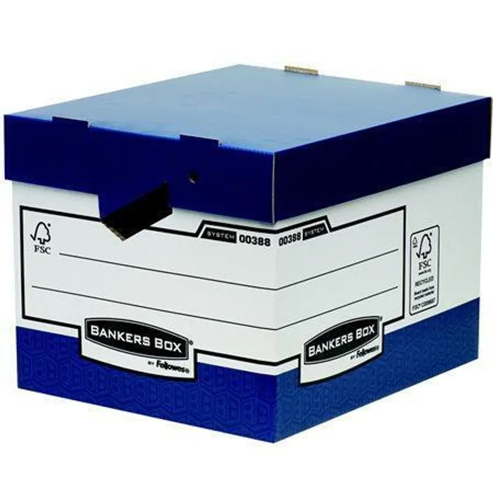 Hlavný obrázok produktu Archivační kontejner "BANKERS BOX®", karton, uzaviratelné víko, FELLOWES [10 ks]