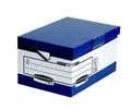 Archivačný kontajner "BANKERS BOX®", modrý, ergonomické úchytky, uzatvárateľné veko, FELLO