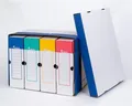 Ďalší obrázok produktu Archivačný kontajner, modro-biely, 320x460x270 mm, VICTORIA