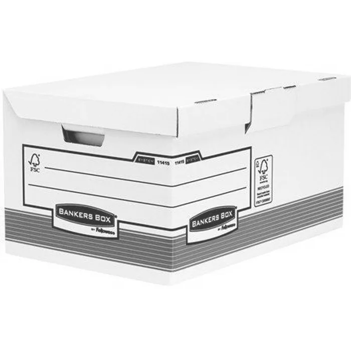 Hlavný obrázok produktu Archivační krabice "BANKERS BOX® SYSTEM", modrá, Flip Top víko, Maxi, FELLOWES