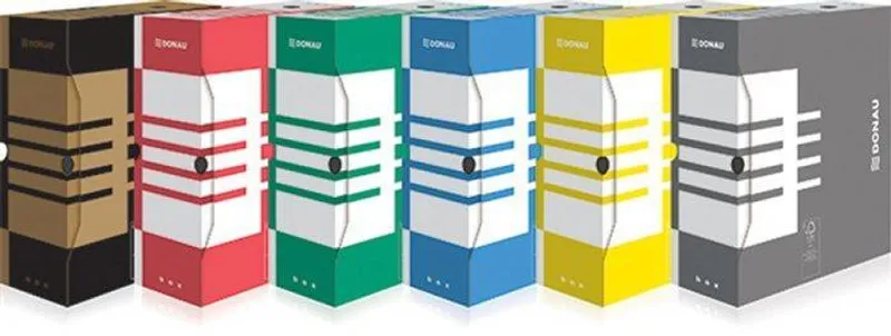 Hlavný obrázok produktu Archivační krabice, hnědá, karton, A4, 120 mm, DONAU