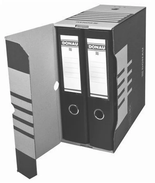 Hlavný obrázok produktu Archivační krabice, hnědá, karton, A4, 155 mm, DONAU