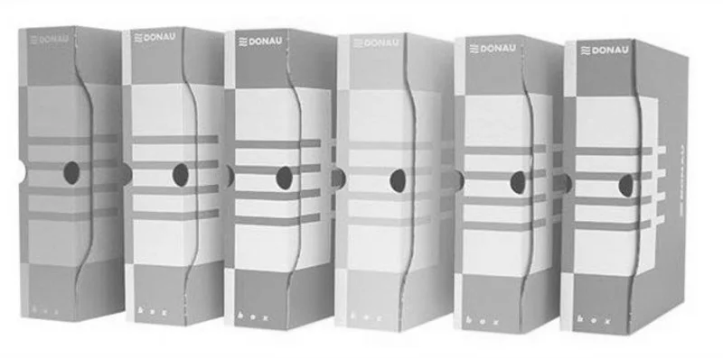 Hlavný obrázok produktu Archivační krabice, karton, A4, 80mm, DONAU