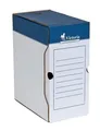 Ďalší obrázok produktu Archivačná krabica, modro-biela, kartón, A4, 150 mm, VICTORIA