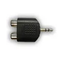 Ďalší obrázok produktu Audio Redukcia, Jack (3,5mm) M-Cinch 2x F, 0, stereo, čierna, Logo