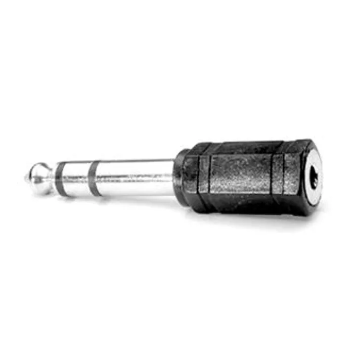Hlavný obrázok produktu Audio Redukce, Jack (6,3mm) M-Jack (3,5mm) F, 0, stereo, černá, Logo
