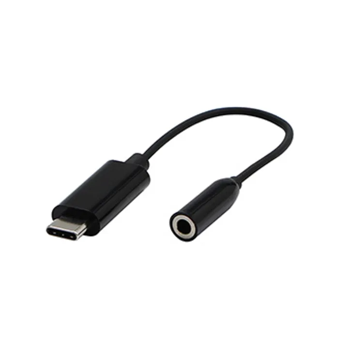 Hlavný obrázok produktu Audio Redukce, USB C (3.1) M-Jack (3,5mm) F, 0, stereo, černá