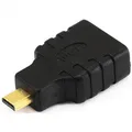 Ďalší obrázok produktu Audio/video Redukcia, HDMI (micro) M-HDMI F, 0, čierna, Logo, pozlatené konektory