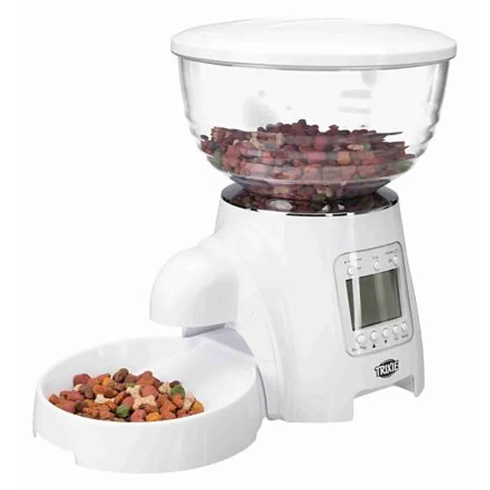 Hlavný obrázok produktu Automatické krmítko TX7, zásobník na 5 l, 5 dávek 40x26x34cm