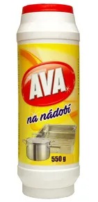 Ava Na riad čistiaci prášok na čistenie bežného kuchynského riadu 550 g
