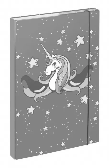 Hlavný obrázok produktu BAAGL Desky na školní sešity A4 Unicorn