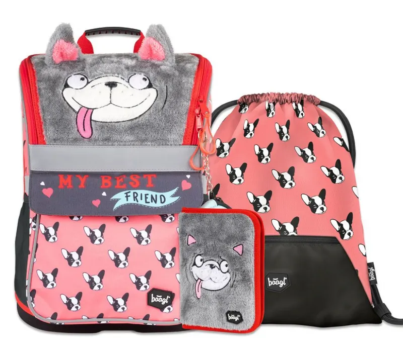 Hlavný obrázok produktu BAAGL SET 3 Zippy Doggie: aktovka, penál, sáček