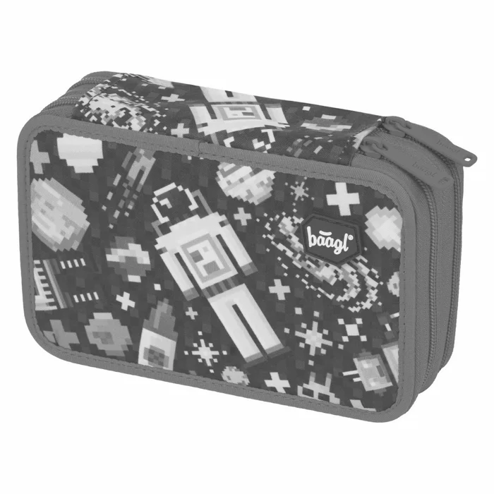 Hlavný obrázok produktu BAAGL Školní penál dvoupatrový Space Game