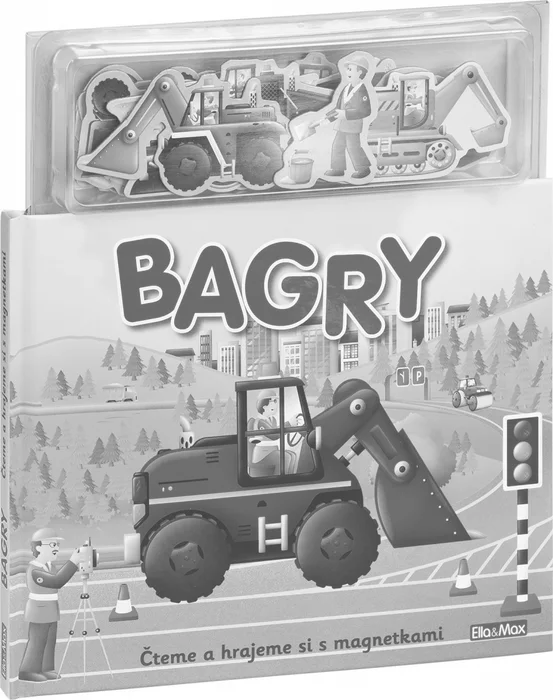 Hlavný obrázok produktu BAGRY ¦ Knížka s magnetkami