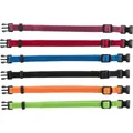 Balenie nylon.rozoznávacích obojkov pre šteňatá M-L 22-35cm/10mm čn, čv, md, zel, or, fi
