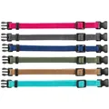 Ďalší obrázok produktu Balenie nylon.rozoznávacích obojkov pre šteňatá M-L 22-35cm/10mm,fuchs,sivá,mod,khaki,koral,