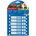 Ďalší obrázok produktu Balenie nylon.rozoznávacích obojkov pre šteňatá S-M 17-25cm/10mm, čn,čv,md,zel,or,fi