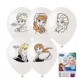 Ďalší obrázok produktu Balónek "Ledové Království", vybarvitelný, s fixou, 26 cm