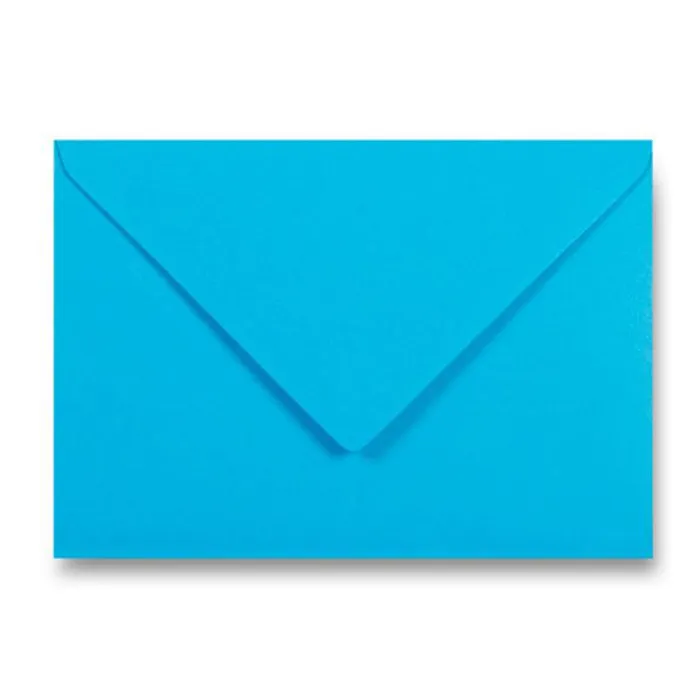 Hlavný obrázok produktu Barevná obálka Clairefontaine modrá, C5 [20 KS]
