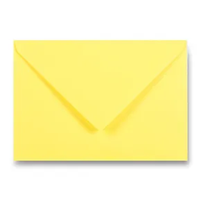 Farebná obálka Clairefontaine žltá, C5 [20 KS]