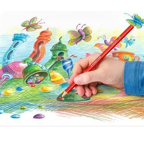 Farebné pastelky "Ergo Soft", 12 farieb, trojhranná, STAEDTLER
