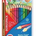 Ďalší obrázok produktu Farby "Noris Club", 12 farieb + ceruzka, súprava, šestihranné, STAEDTLER
