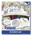 Farby "Noris Colour", Johanna Basford limitovaná edícia, súprava, šestihranné, STAEDTLER