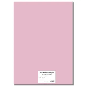 Farebný kartón EXTRA 300g 50x70cm ružový [10 listov]
