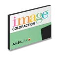 Barevný papír Image Coloraction 80 g, 100 listů,  černý