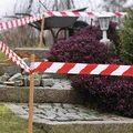 Ďalší obrázok produktu Bariérová výstražná páska, červená-biela, 80 mm x 100 m, TESA